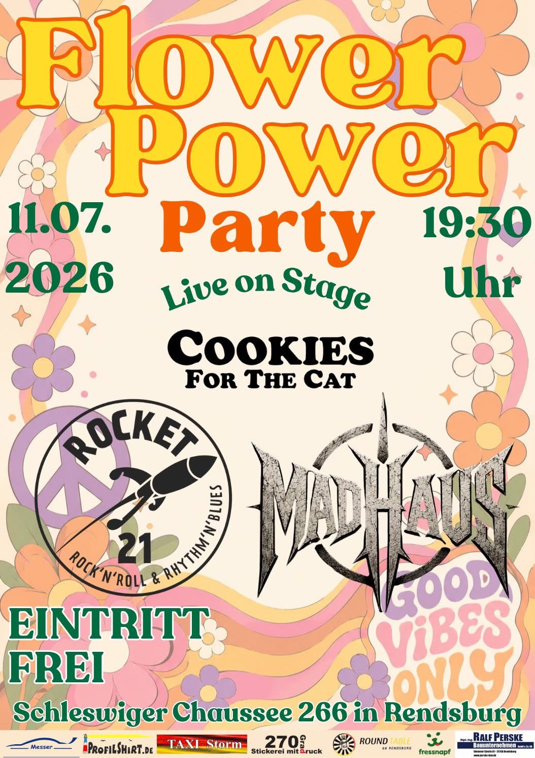 Flower Power Party 2026