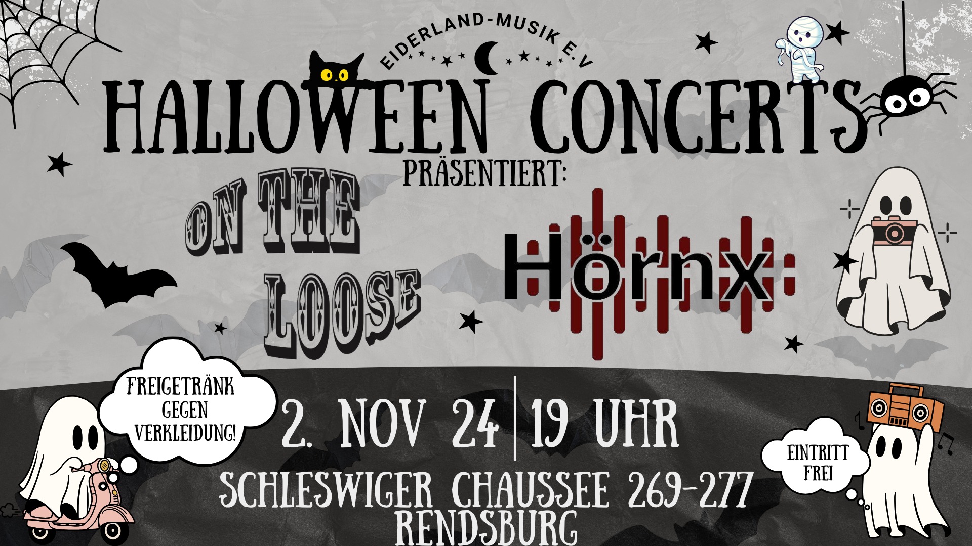 Halloweenparty 2024 im Eiderland-Musik e.V.